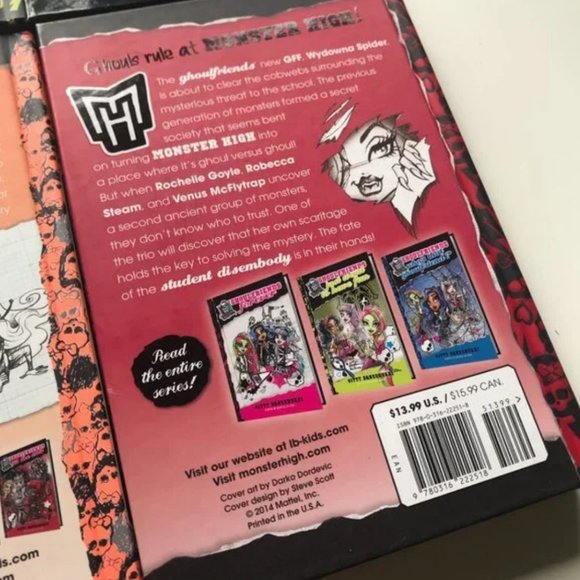❤️‍🔥 2 For $30 ❤️‍🔥 Monster High - Ghoul School Books #2, #3, #4, #4.5 - Picture 16 of 16